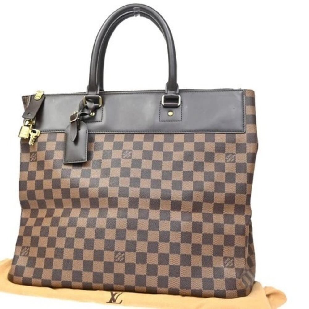 LOUIS VUITTON Greenwich PM Shoulder Hand Bag Damier Leather BN N41165 23KP331